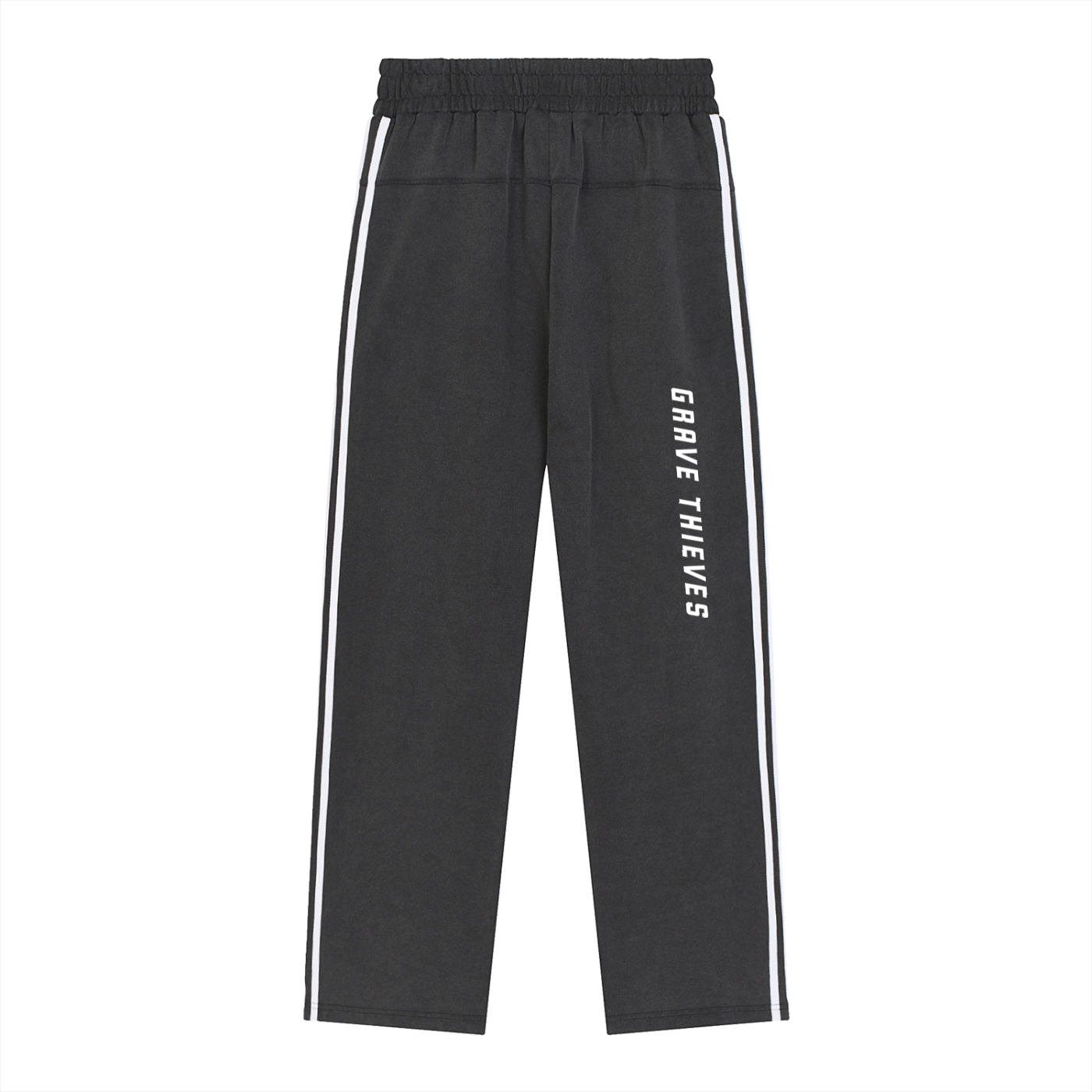 Three Thieves // Vintage Wash Contrast Tape Sweatpants - Charcoal