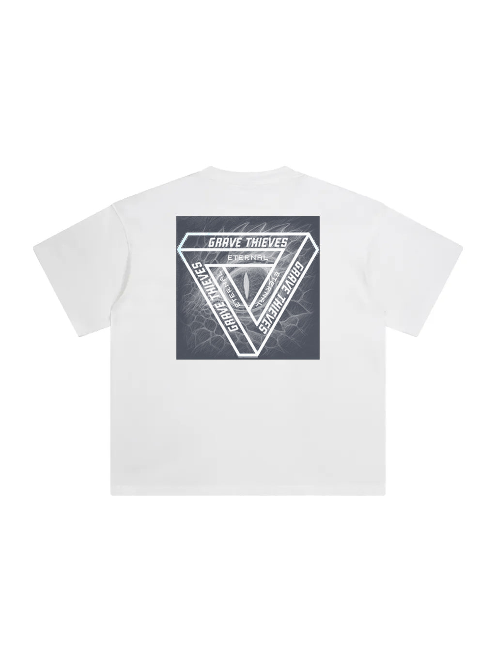 Eye of the Eternal V2 // Vintage Wash Tee - Snow